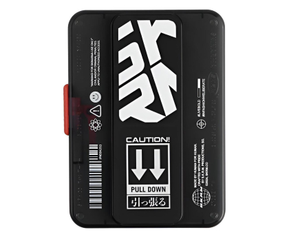 Etui do telefonów Skinarma Mirage Phaze Wallet Magnetic Grip Stand black